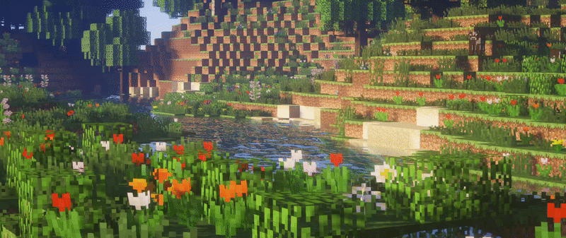 aesthetic Minecraft scenery